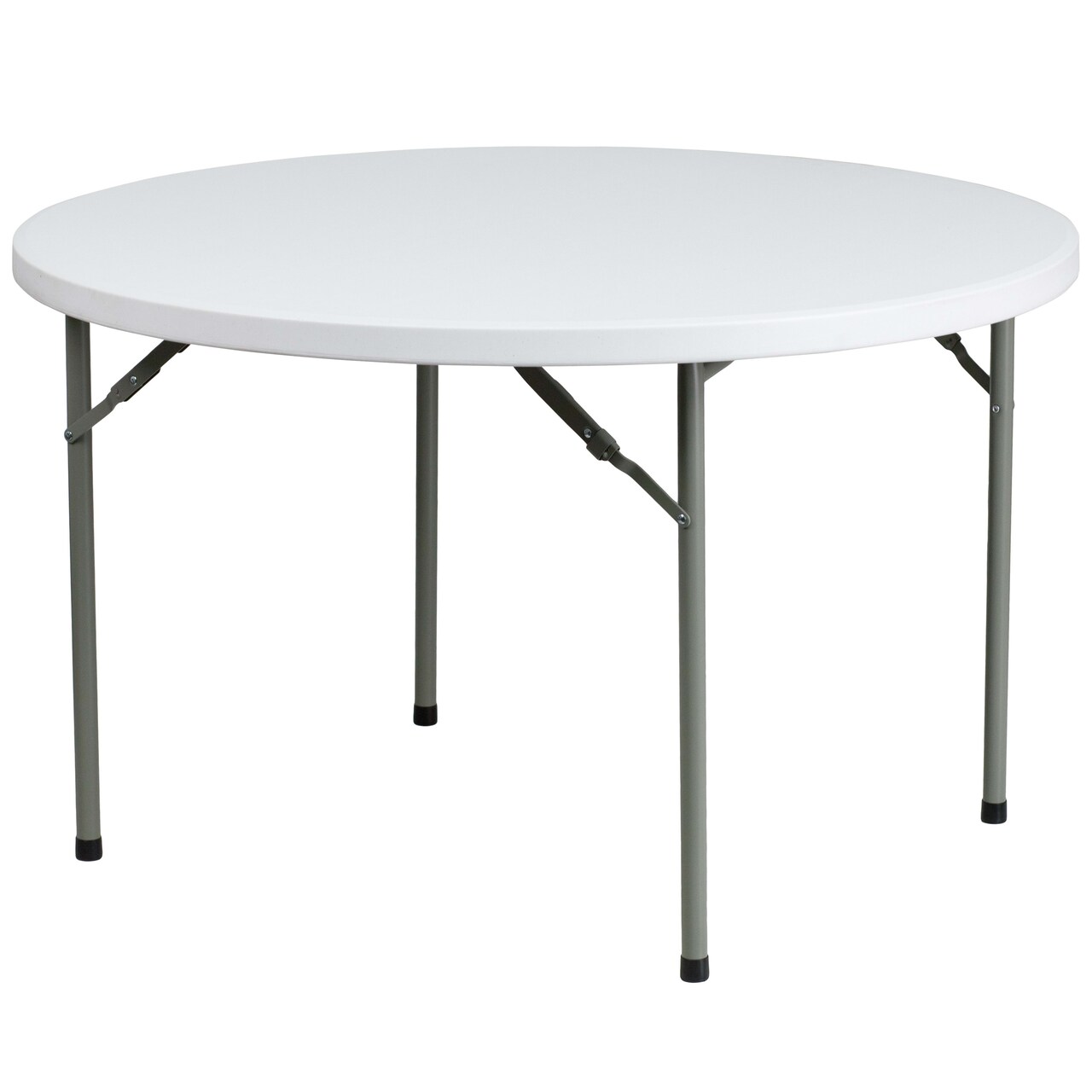 Emma and Oliver 4 Foot Round Plastic Folding Table Michaels